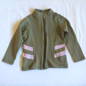 yogini zip-up yoga activewear jacket 3-4Y toddler girls